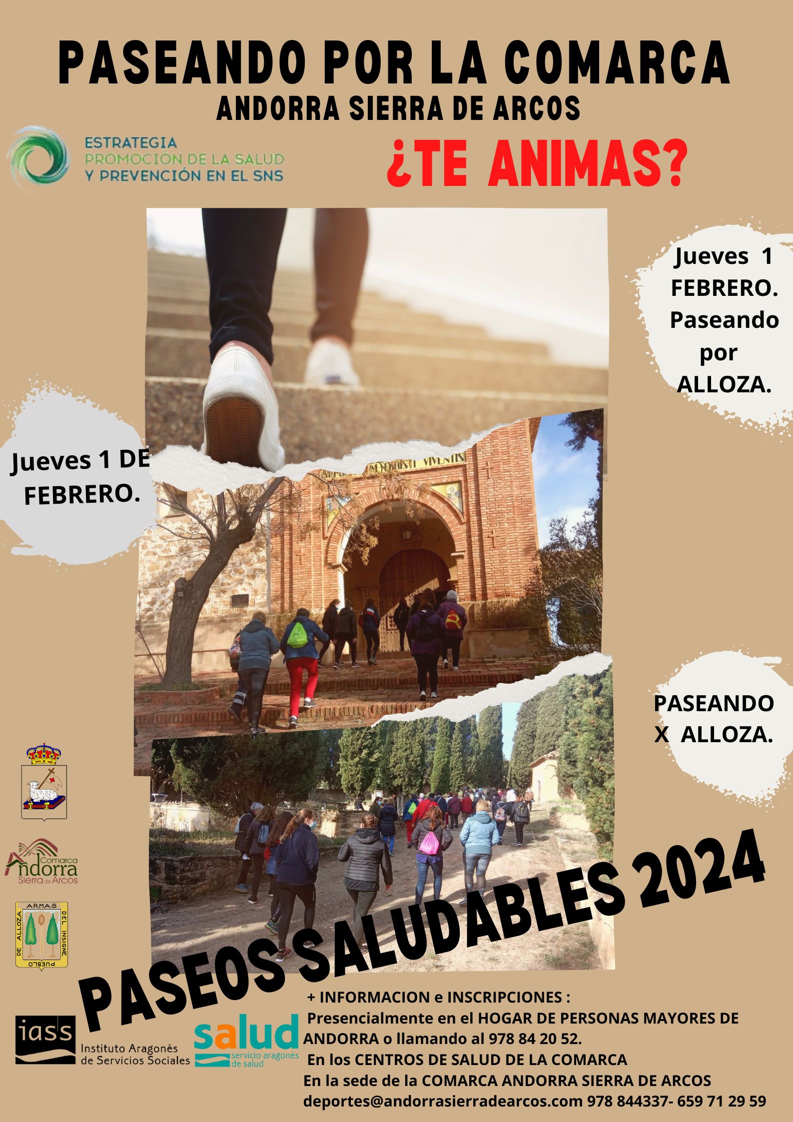 alloza 2024 paseos comarca
